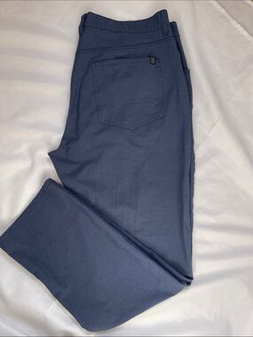 Men’s PGA Tour Slate Blue Performance Golf Pants 30” inseam